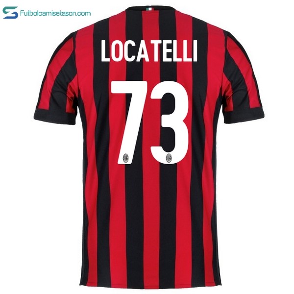 Camiseta Milan 1ª Locatelli 2017/18